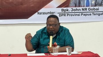 PAPUA TENGAH BUTUH KANTOR IMIGRASI, JOHN GOBAI ANGKAT SUARA