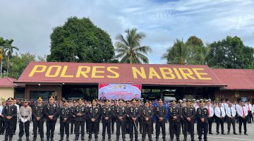 Kapolda Papua Tengah Pimpin Upacara Hari Kesaktian Pancasila di Nabire